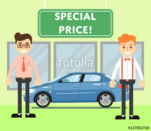 500x433 Special Price For Auto Concept With Blue Comfortable Sedan And Car