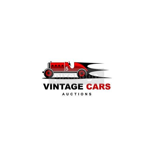 504x504 Vintage Auto Racing Logo