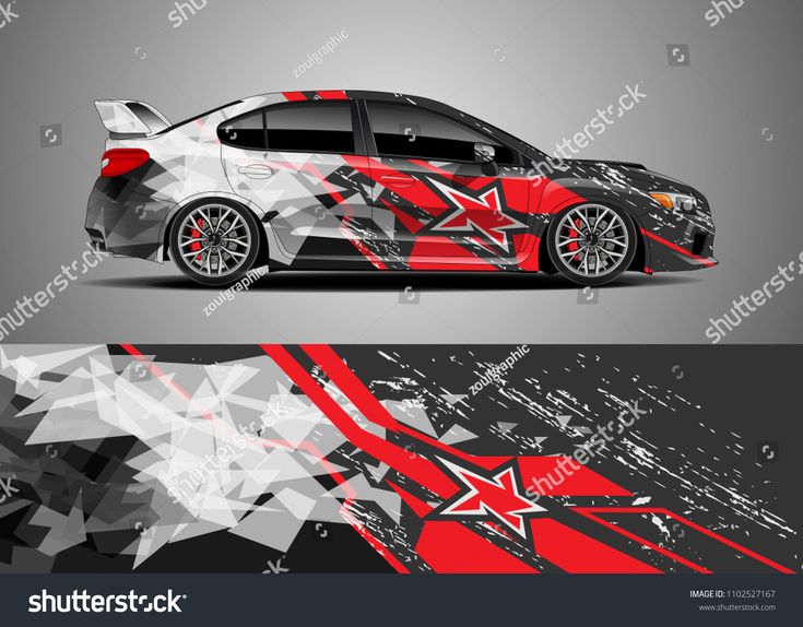 735x574 Vector Car Car Decal Vector, Graphic Abstract Racing Designs