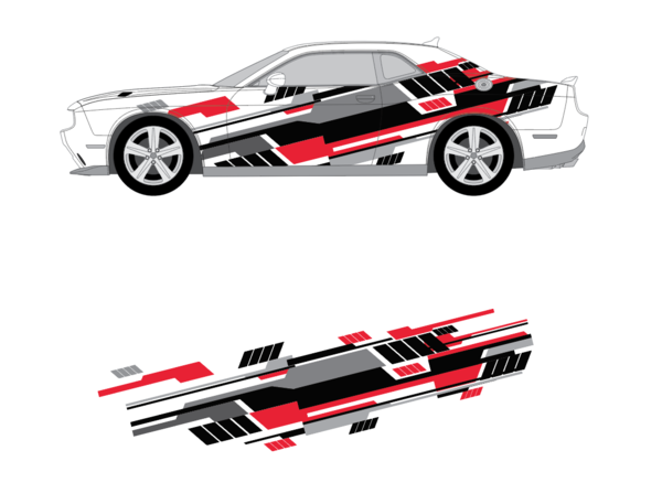 600x457 Vector Vehicle Wrap Design