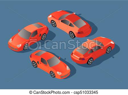 450x332 Plano, Set Iconos, Coche, Concept Automobile Aislado