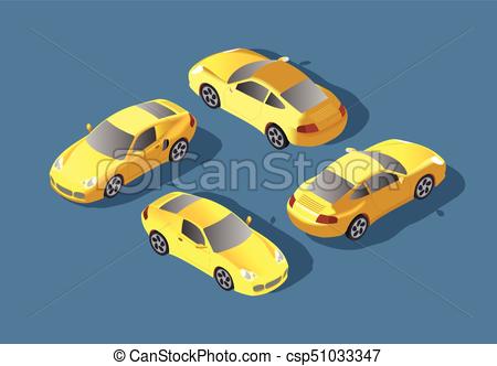 450x332 Plano, Set Iconos, Coche, Concept Automobile Aislado