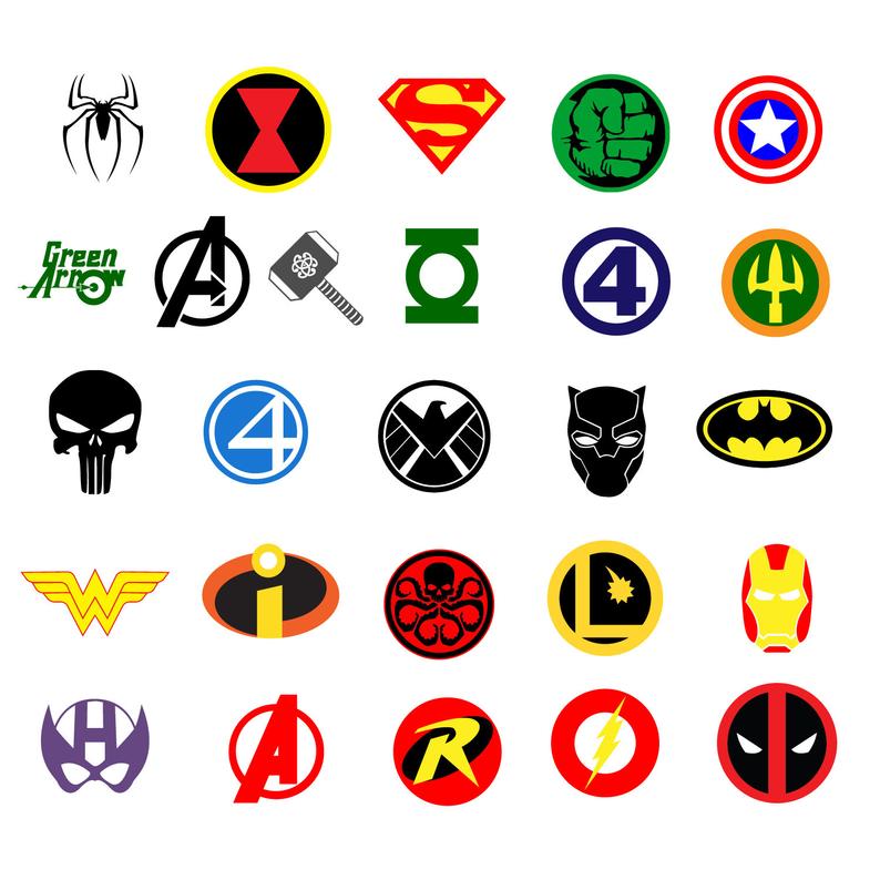 Superheroes Logos Clipart Marvel Vector Avengers Superhero Etsy 794x794 Superheroes Logos Clipart Marvel Vector Avengers Superhero Etsy