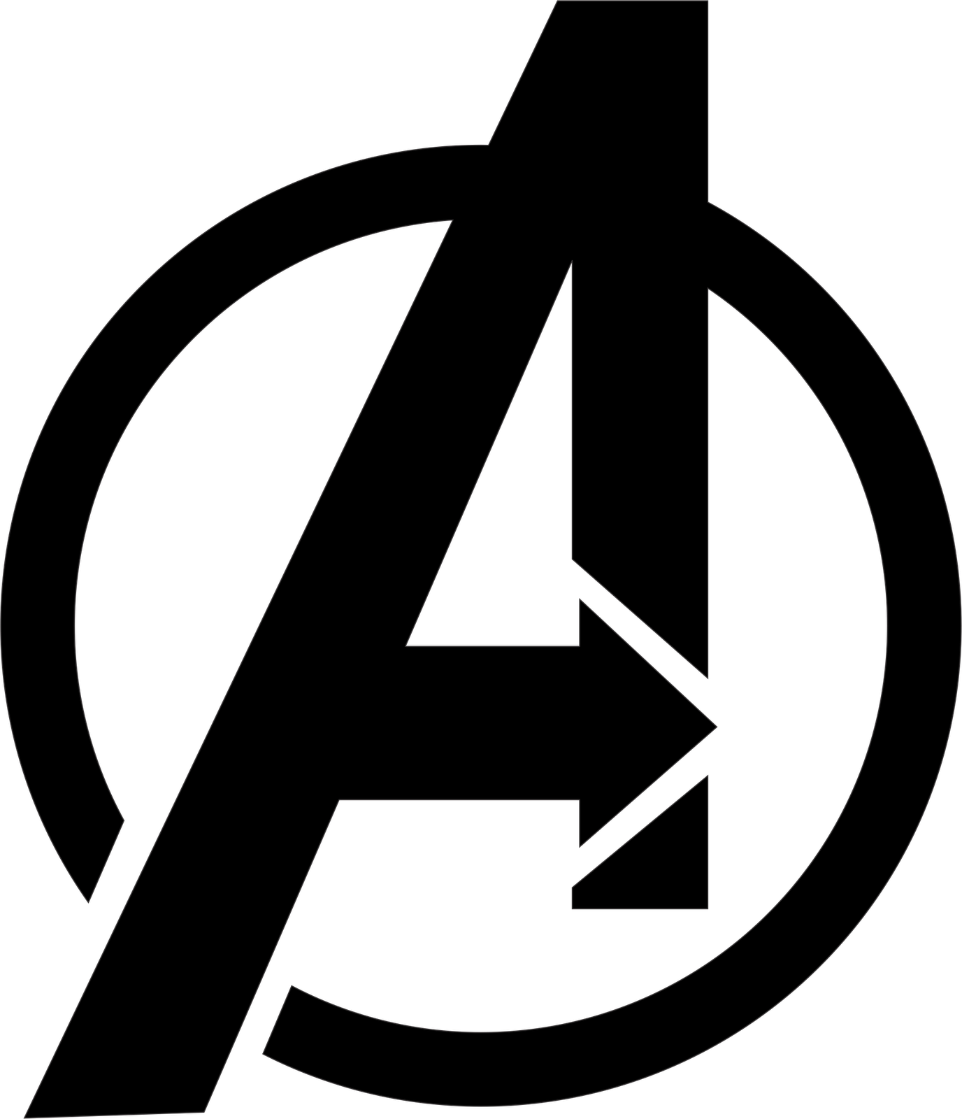 Avengers Logo Vector Png Transparent Avengers Logo Vector 1376x1600 Avengers Logo Vector Png Transparent Avengers Logo Vector