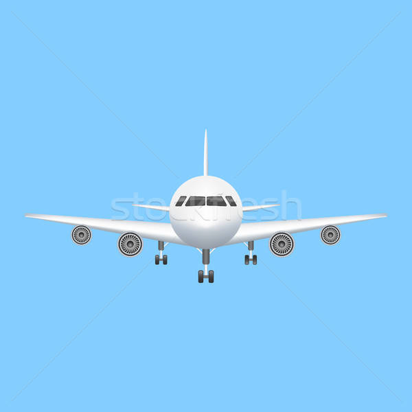 600x600 Airplane Icon Vector Aviation Illustration Vector Illustration