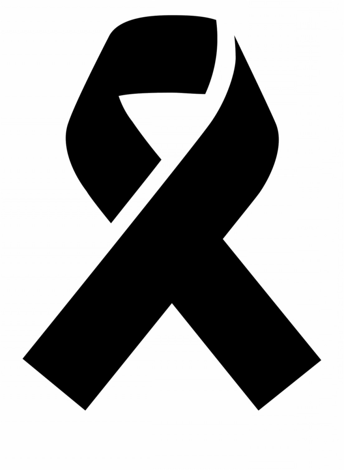 1104x1509 Wjxmhxribbon Vector Black And White Png Cancer Icon Savoyuptown