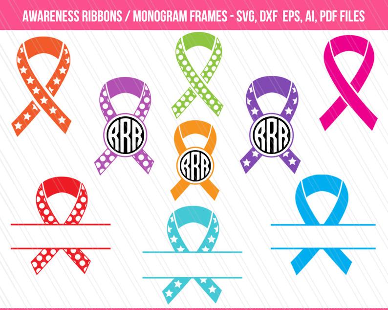 794x634 Awareness Ribbon Awareness Ribbon Clipart Patterned Etsy