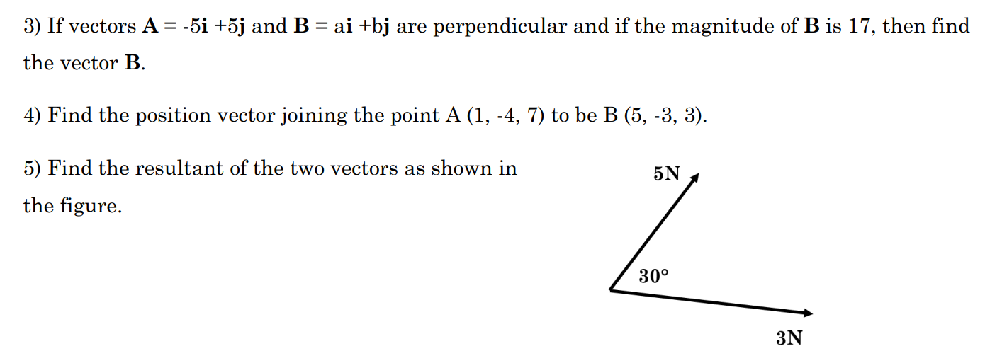 1390x496 Solved If Vectors A = And B = +bj Are Perpe