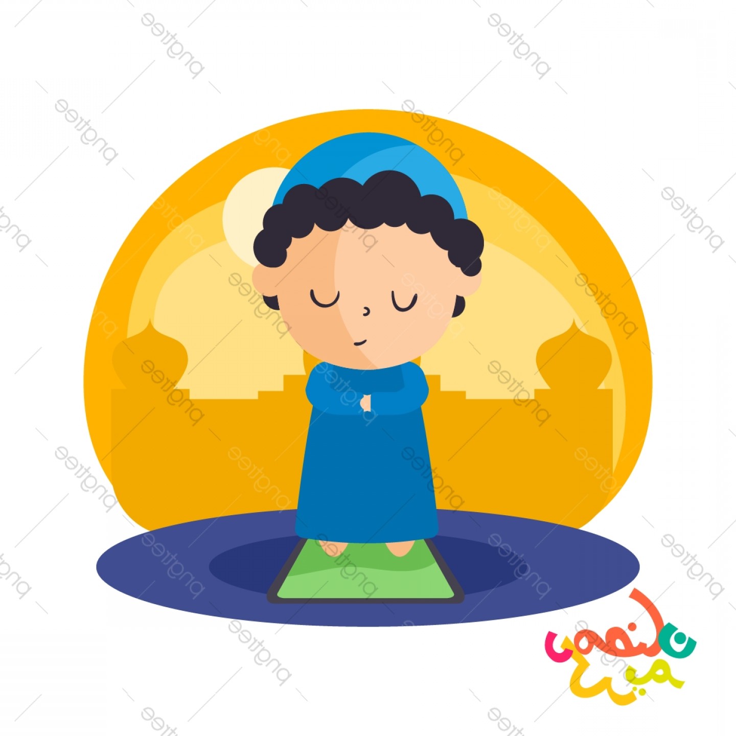 1440x1440 Muslim Prayer