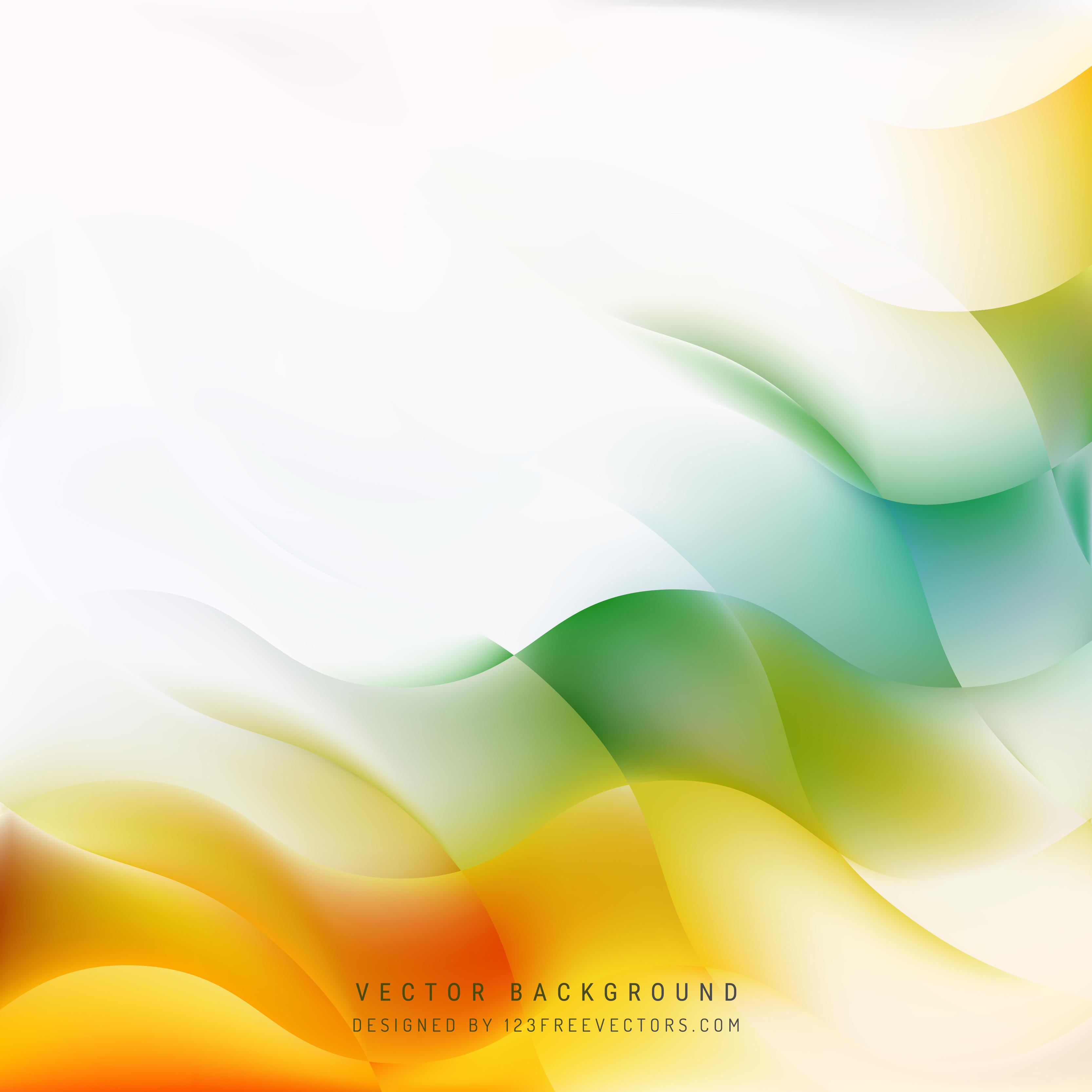 3333x3333 Orange Green Background Vector
