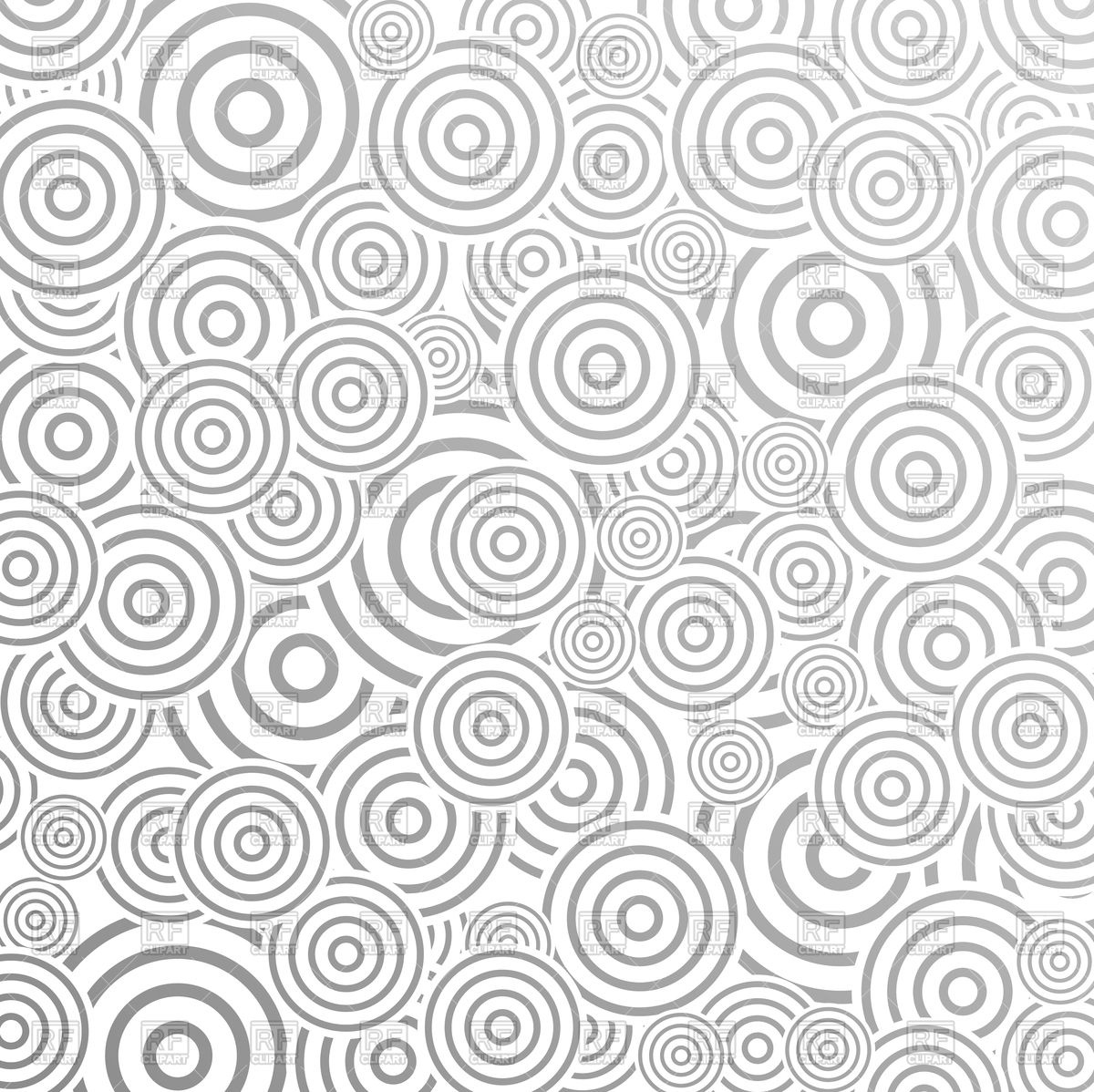 1200x1198 Grey Abstract Background Design With Rings Vector Image
