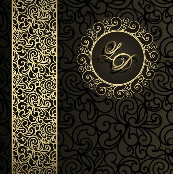 599x600 Gray European Pattern Background Free Vector In Encapsulated