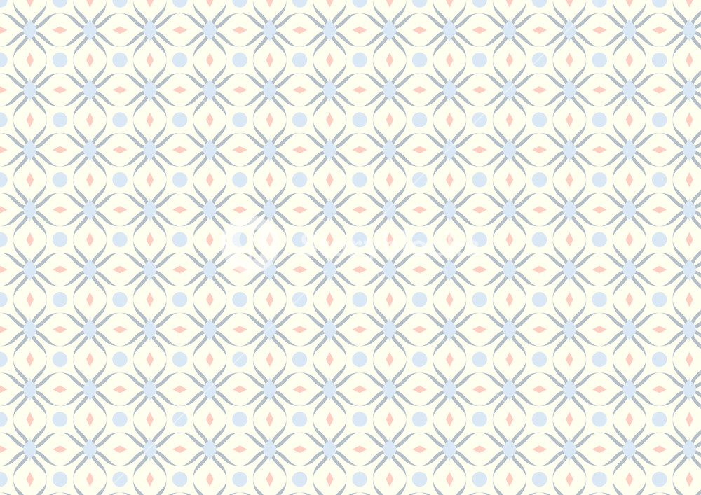 1000x707 Modern And Sweet Blossom And Rhomboid And Circle Vector Pattern
