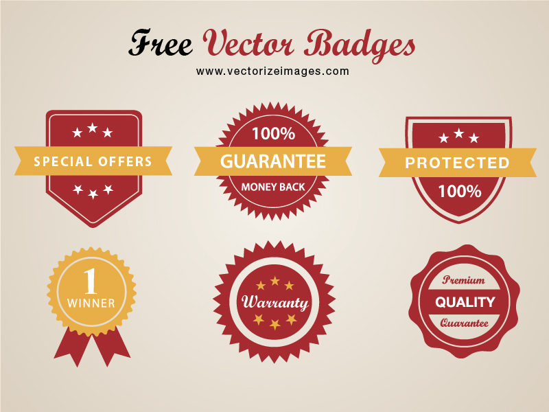 Free Vector Badges 800x600 Free Vector Badges