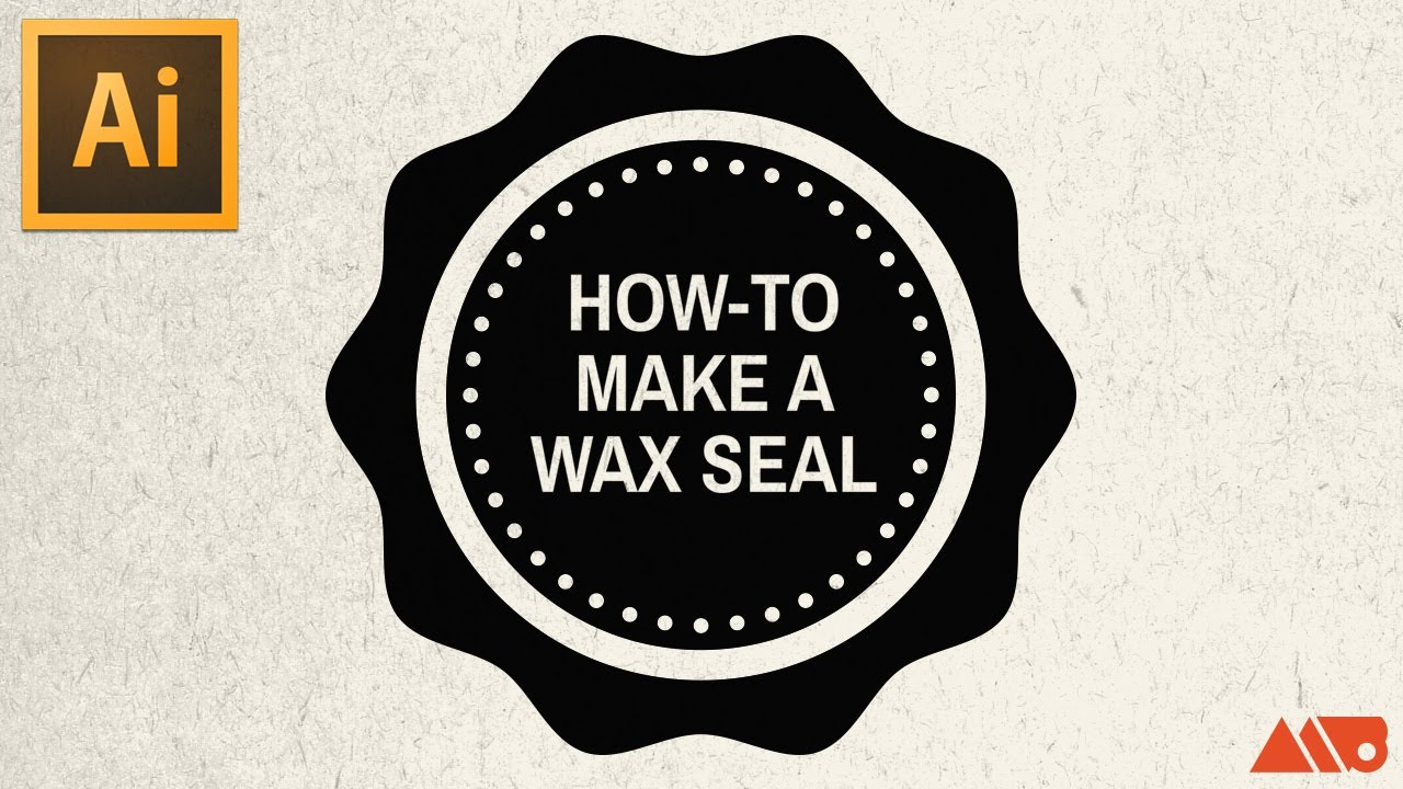 Adobe Illustrator Tutorial How To Make A Wax Seal Badge 1280x720 Adobe Illustrator Tutorial How To Make A Wax Seal Badge