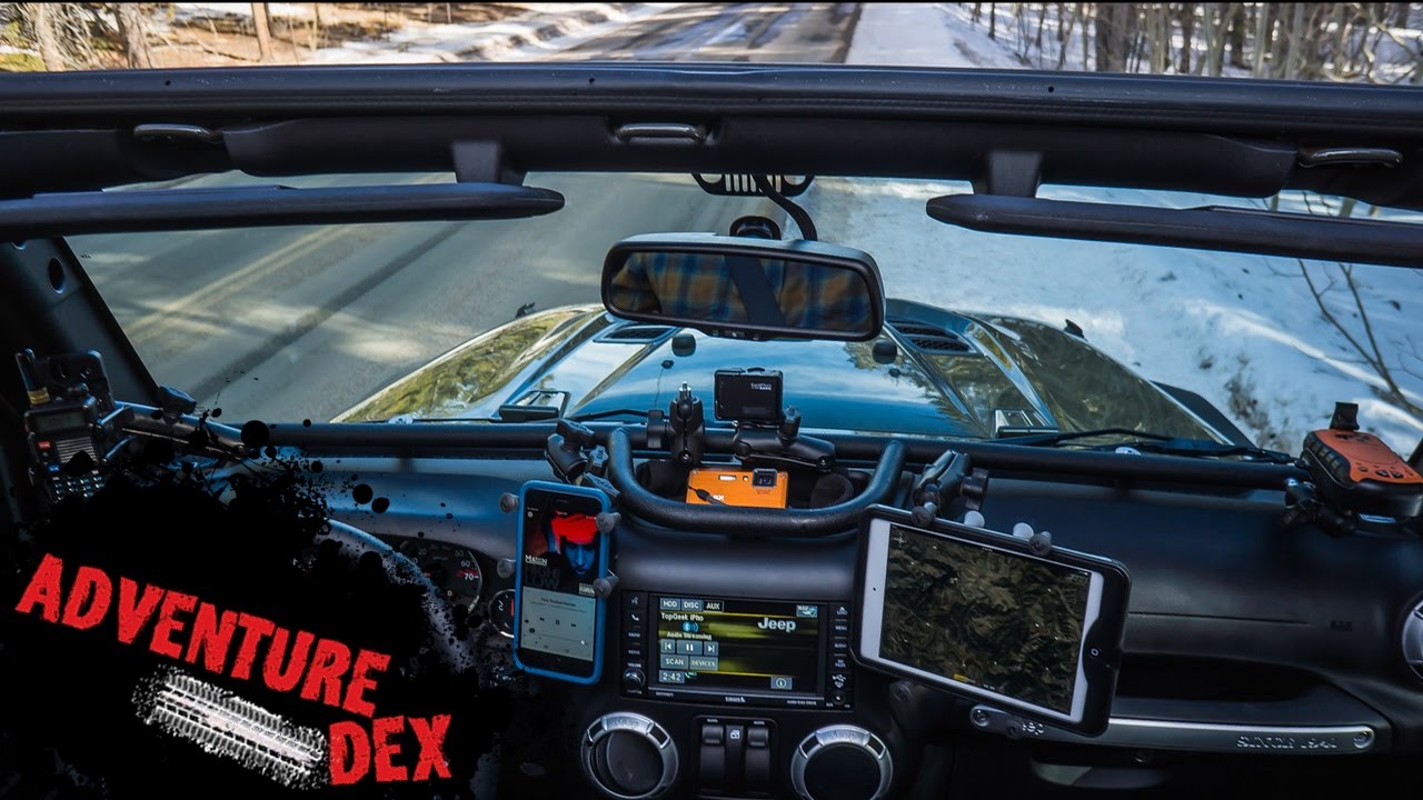 1280x720 Jeep Wrangler Dash Mount!!