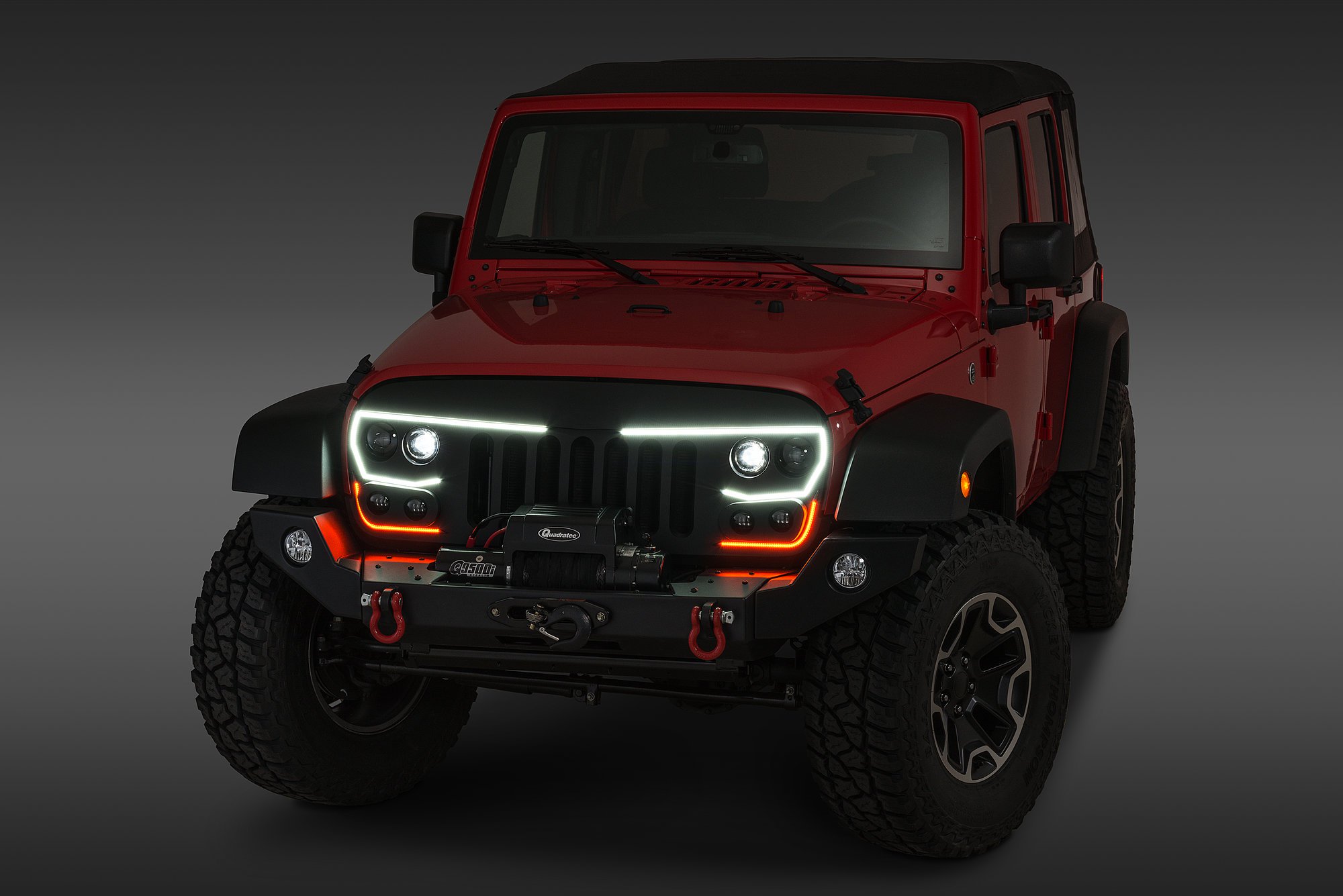 2000x1335 Oracle Lighting Vector Grill For Jeep Wrangler Jk