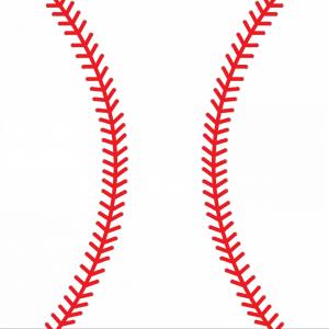 300x300 Softball Laces Vector Art B W Hoodamathrun