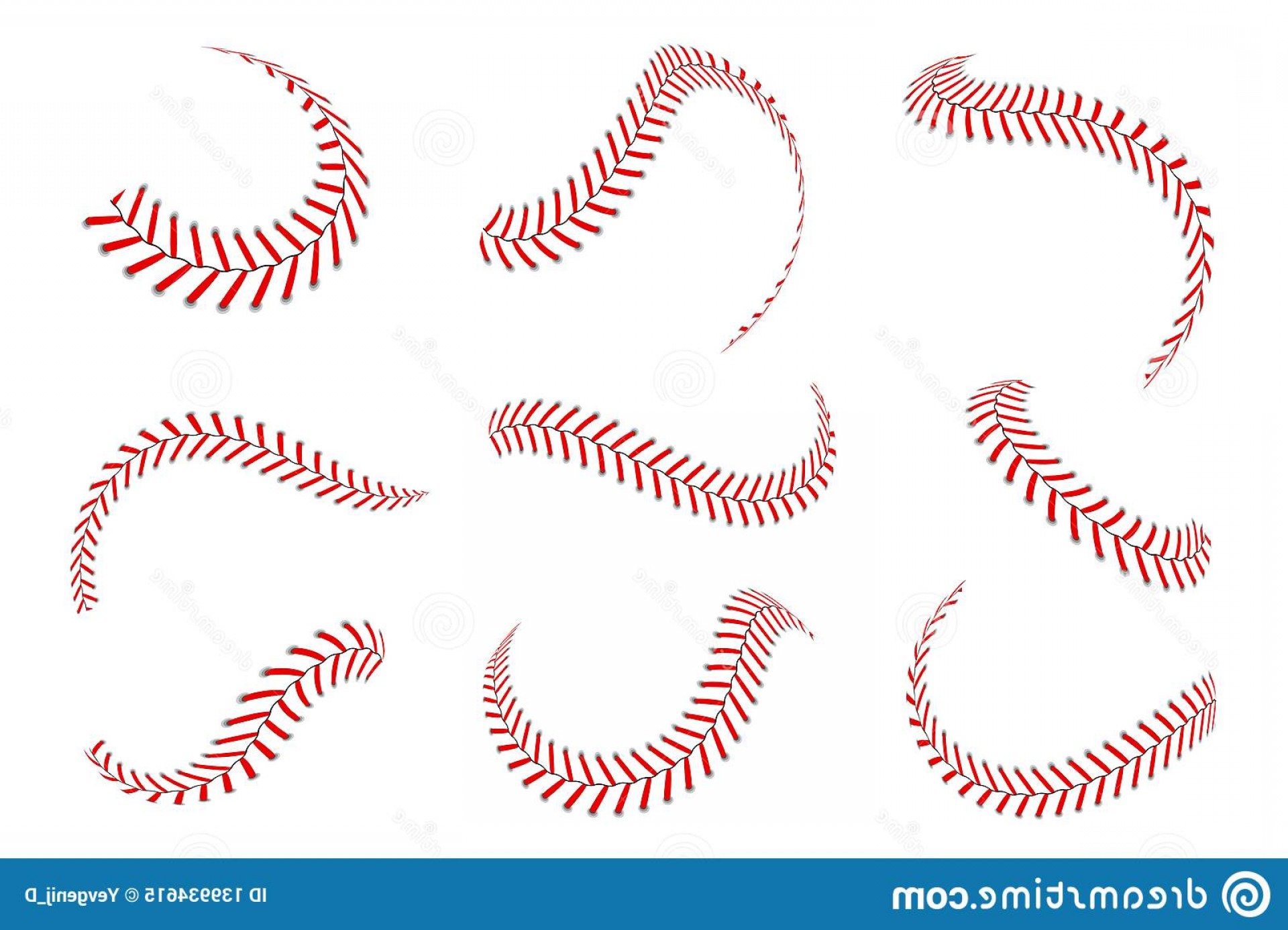 Vector Baseball Laces at Vectorified.com | Collection of Vector ...