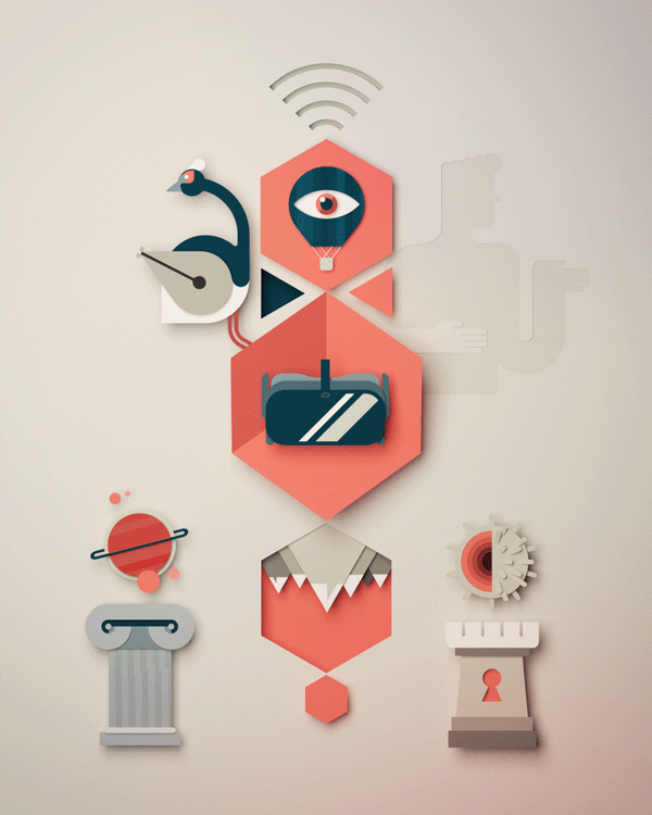 Check Out These Vector Based Illustrations Gifs 600x750 Check Out These Vector Based Illustrations Gifs