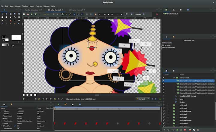 Free Open Source, Vector Based Animation Synfig Studio 720x441 Free Open Source, Vector Based Animation Synfig Studio