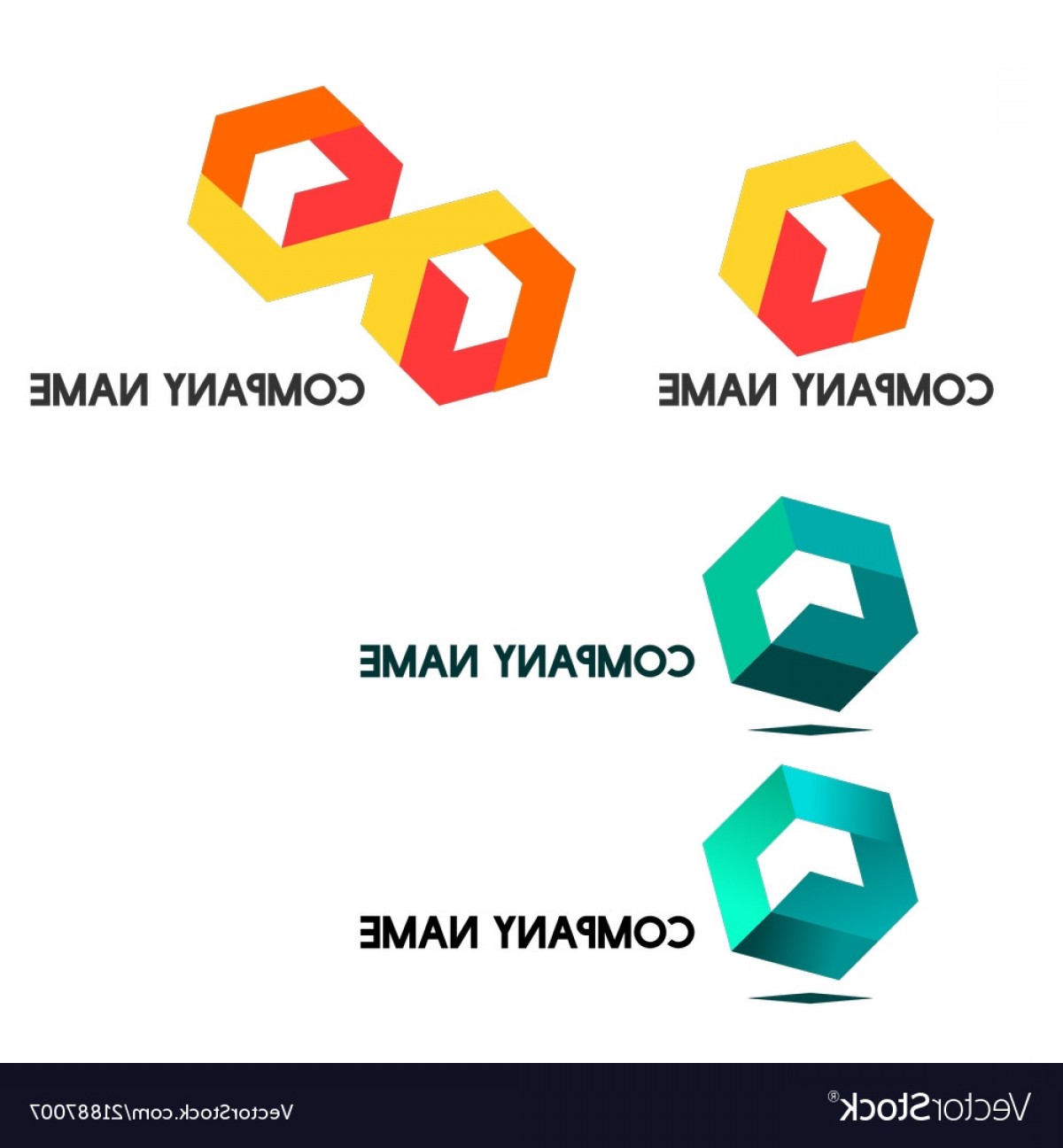 1200x1296 Cubic Based Company Logo Vector Soidergi