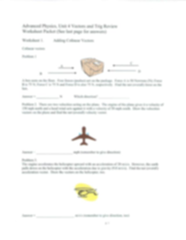 Vector Basics Worksheet At Vectorified Collection Of Vector Vector Basics Worksheet At Vectorified Collection Of Vector