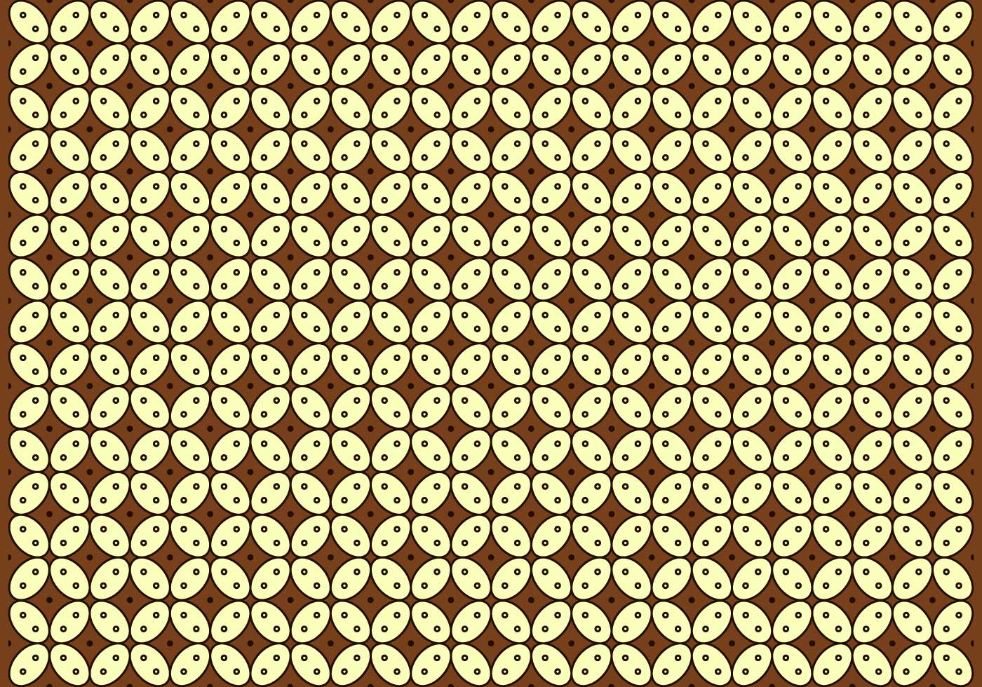 Batik Kawung Free Vector Art 1400x980 Batik Kawung Free Vector Art