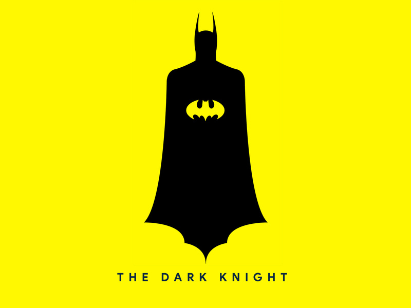 Batman Minimal Vector 800x600 Batman Minimal Vector