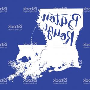 300x300 Baton Rouge Louisiana Vector Map Gm Catchsplace