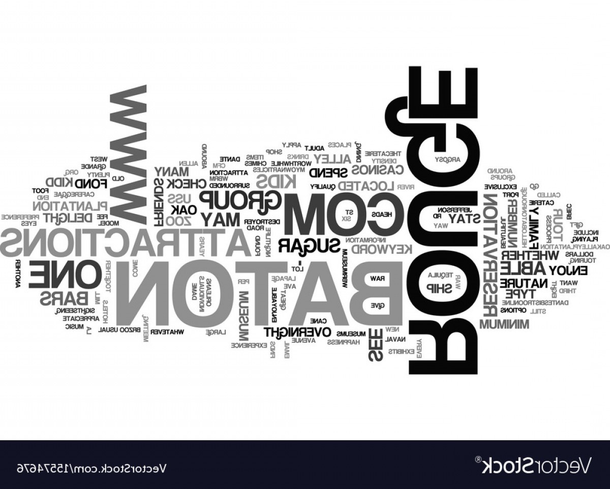 1200x962 Baton Rouge Text Word Cloud Concept Vector Handandbeak