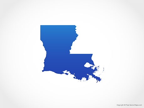 460x345 Vector Maps Of Baton Rouge Free Vector Maps