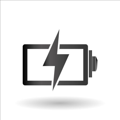 500x500 Vector Battery Charging Icons Design Free Download