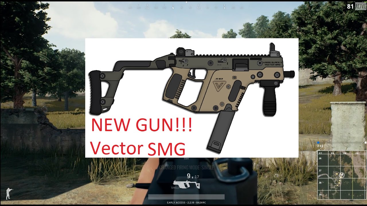 1280x720 New Gun!!! Vector Smg Playerunknown's Battlegrounds