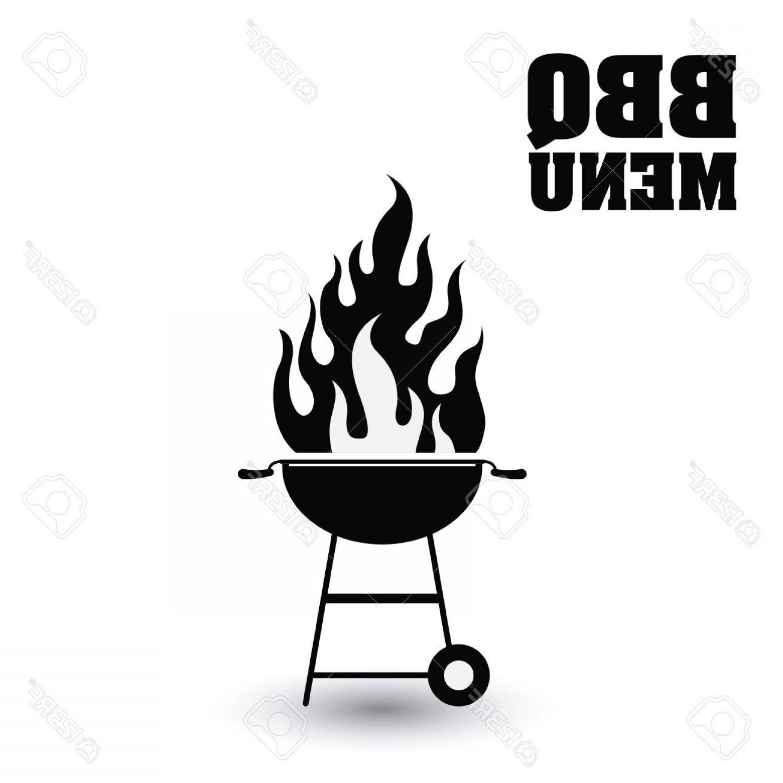 Bbq Grill With Flames Vector Catchsplace 1560x1560 Bbq Grill With Flames Vector Catchsplace