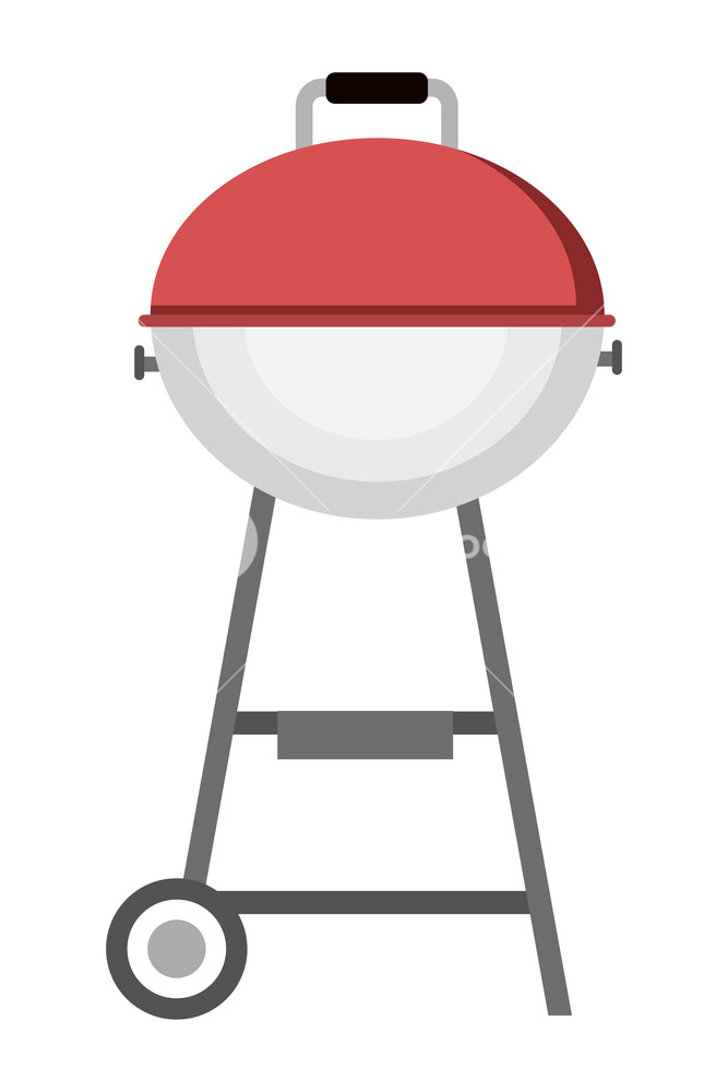Bbq Grill With Wheels Vector Illustration Graphic Design Royalty 667x1000 Bbq Grill With Wheels Vector Illustration Graphic Design Royalty