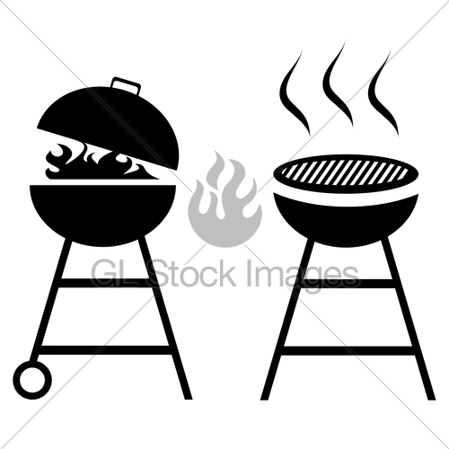 Vector Bbq Grill Gl Stock Images 500x500 Vector Bbq Grill Gl Stock Images