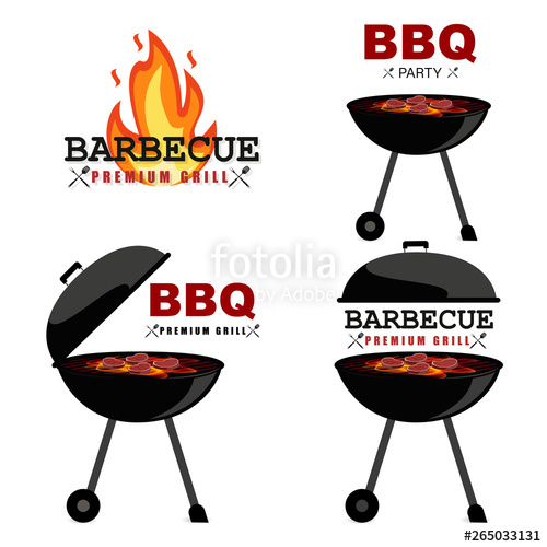 Bbq Party Barbecue Set In Vector Style Bbq Grill, Summer Style 500x500 Bbq Party Barbecue Set In Vector Style Bbq Grill, Summer Style