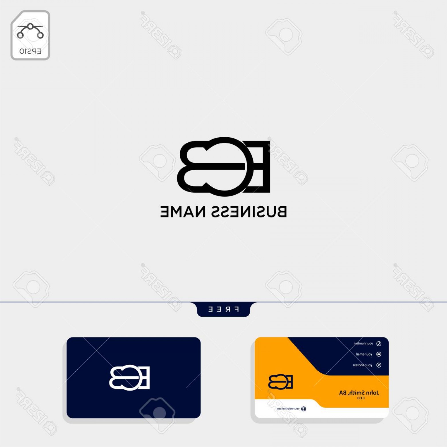 1560x1560 Photostock Vector Initial Cb Or Bc Creative Logo Template