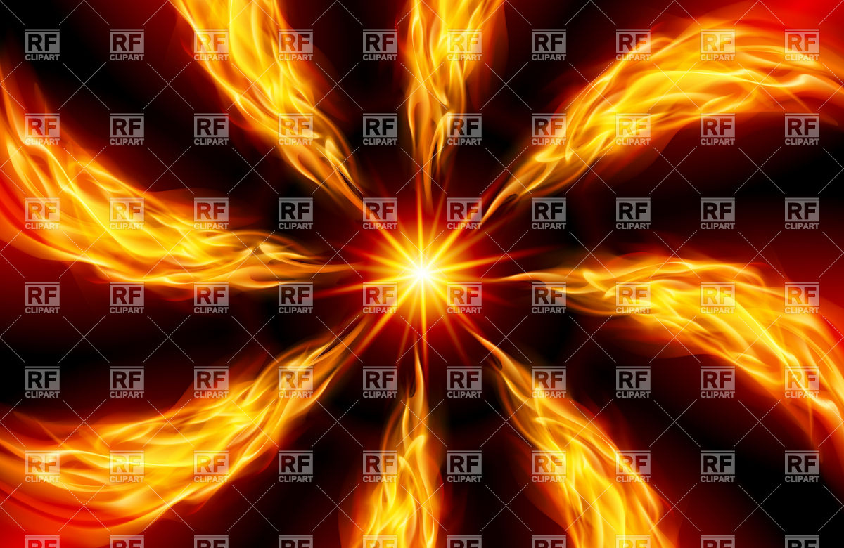 1200x780 Red Star With Fire Beams Vector Image Of Backgrounds, Textures