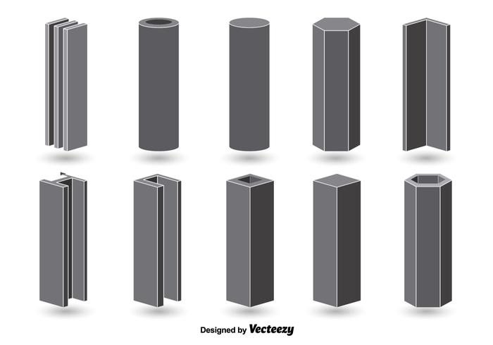 700x490 Steel Beam Free Vector Art