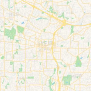 300x300 Empty Vector Map Of Malden, Massachusetts, Usa Hebstreits Sketches