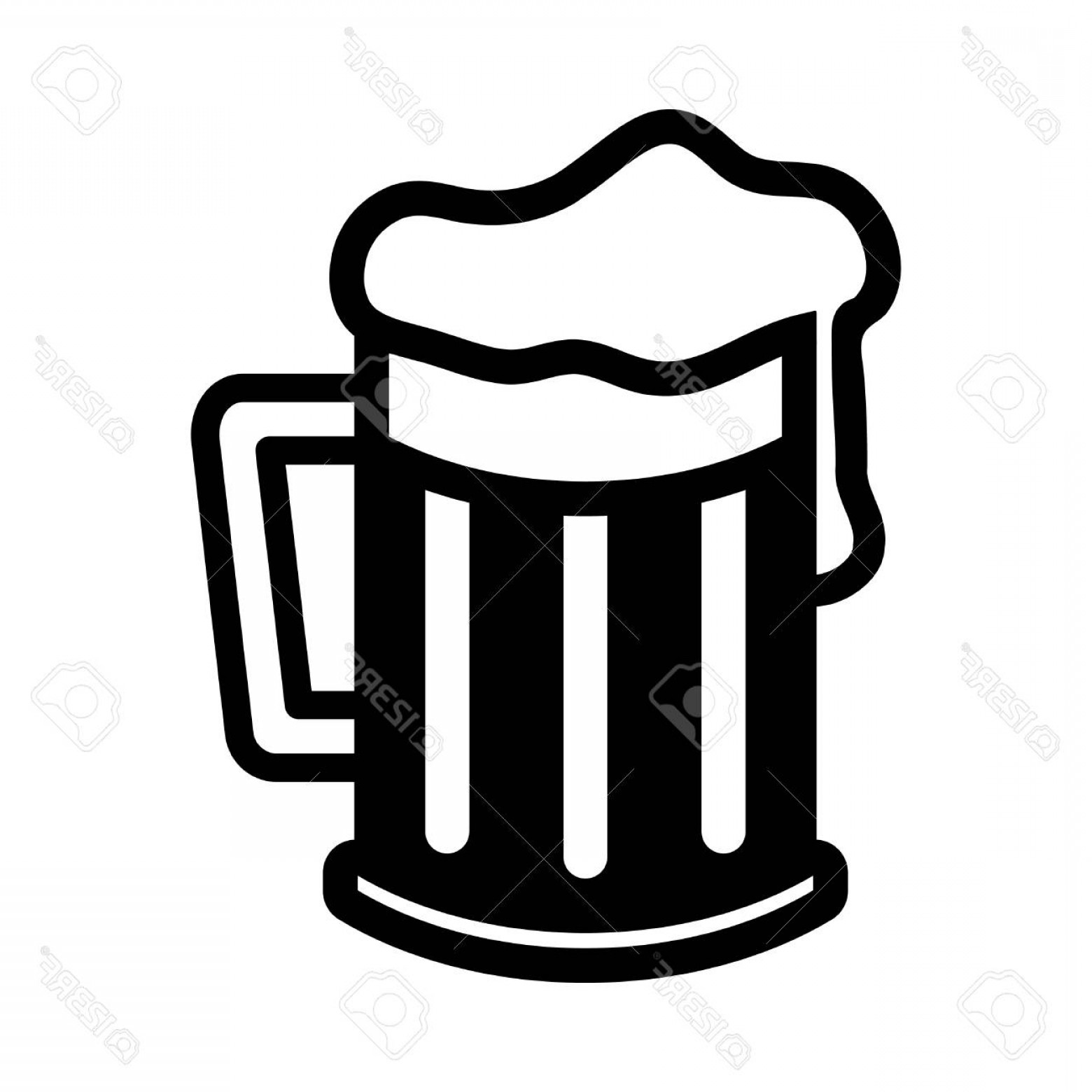 1560x1560 Photostock Vector Beer Mug Vector Icon Cqrecords