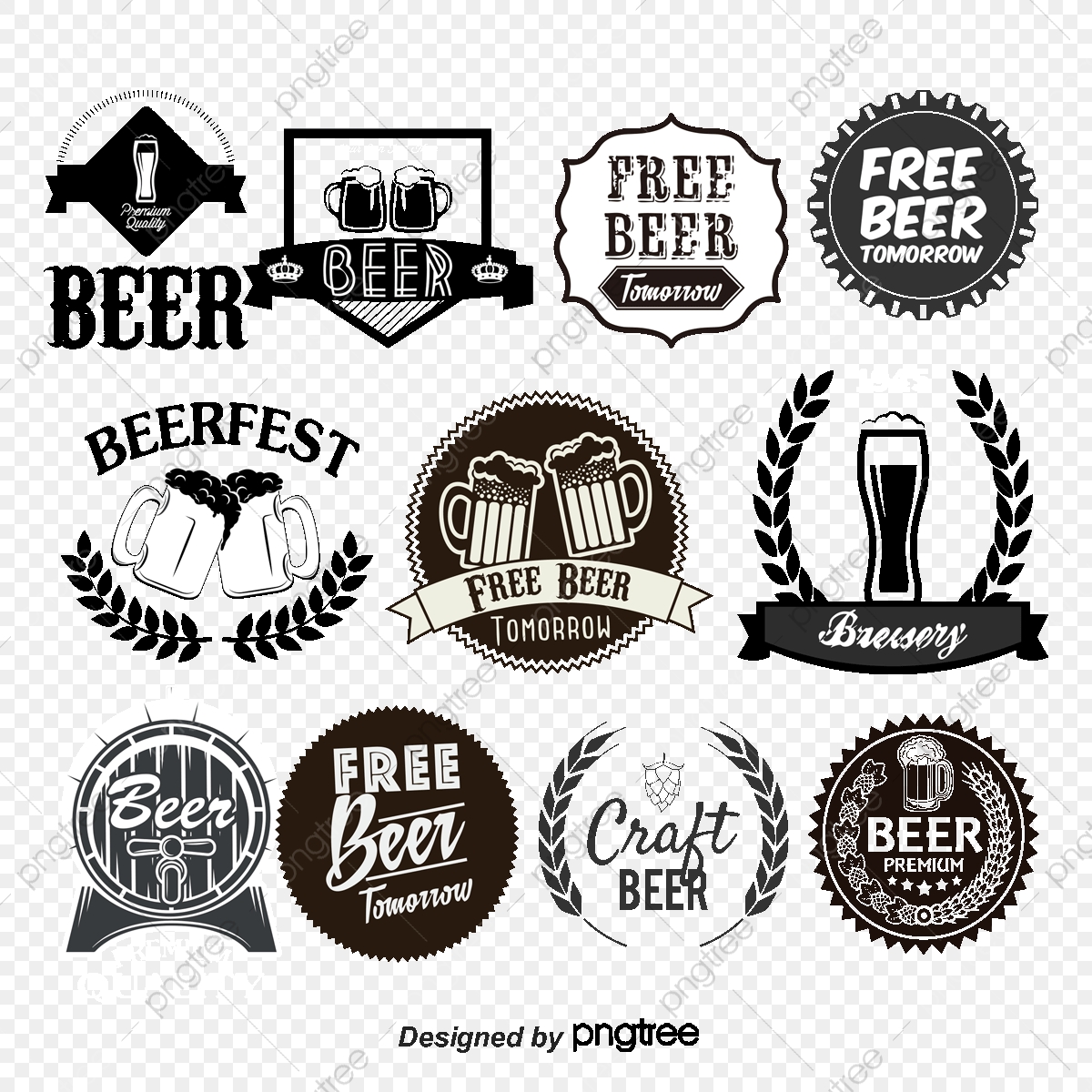 1200x1200 Vector Beer, Collection, Design, Retro Png And Vector