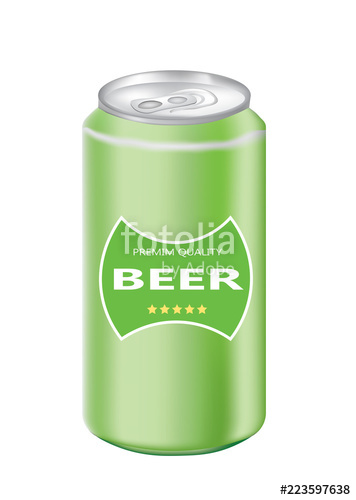 356x500 Beer Can Vector Illustration Stock Image And Royalty Free Vector