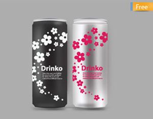 300x233 Free Vector Beer Can Free Vectors Ui Download