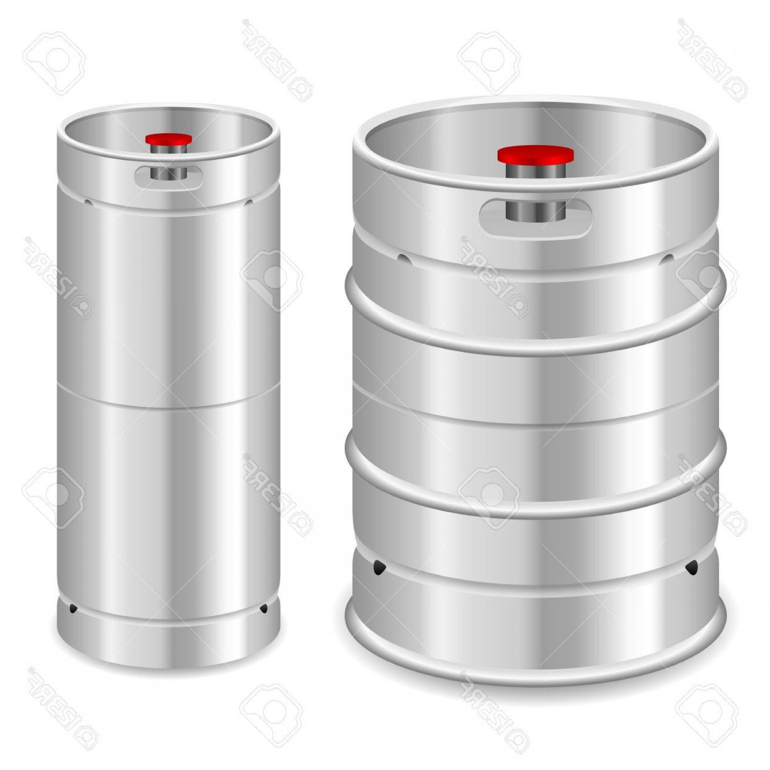 1560x1560 Photostock Vector Beer Keg Set On A White Background Cqrecords