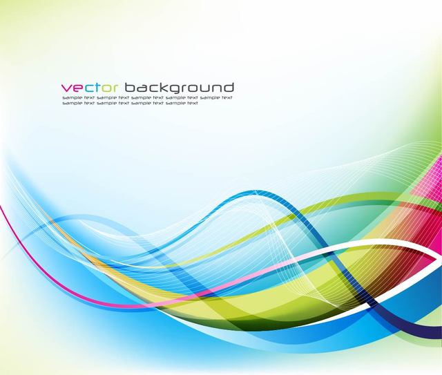 Free Vectors Colorful Curvy Lines And Waves Background Vector Bg 640x543 Free Vectors Colorful Curvy Lines And Waves Background Vector Bg