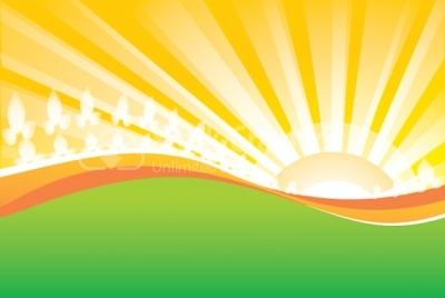 Sunrise Vector Background 400x268 Sunrise Vector Background