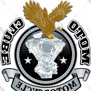 300x300 Biker Icon Man On A Motorcycle Vector Studiogrfx